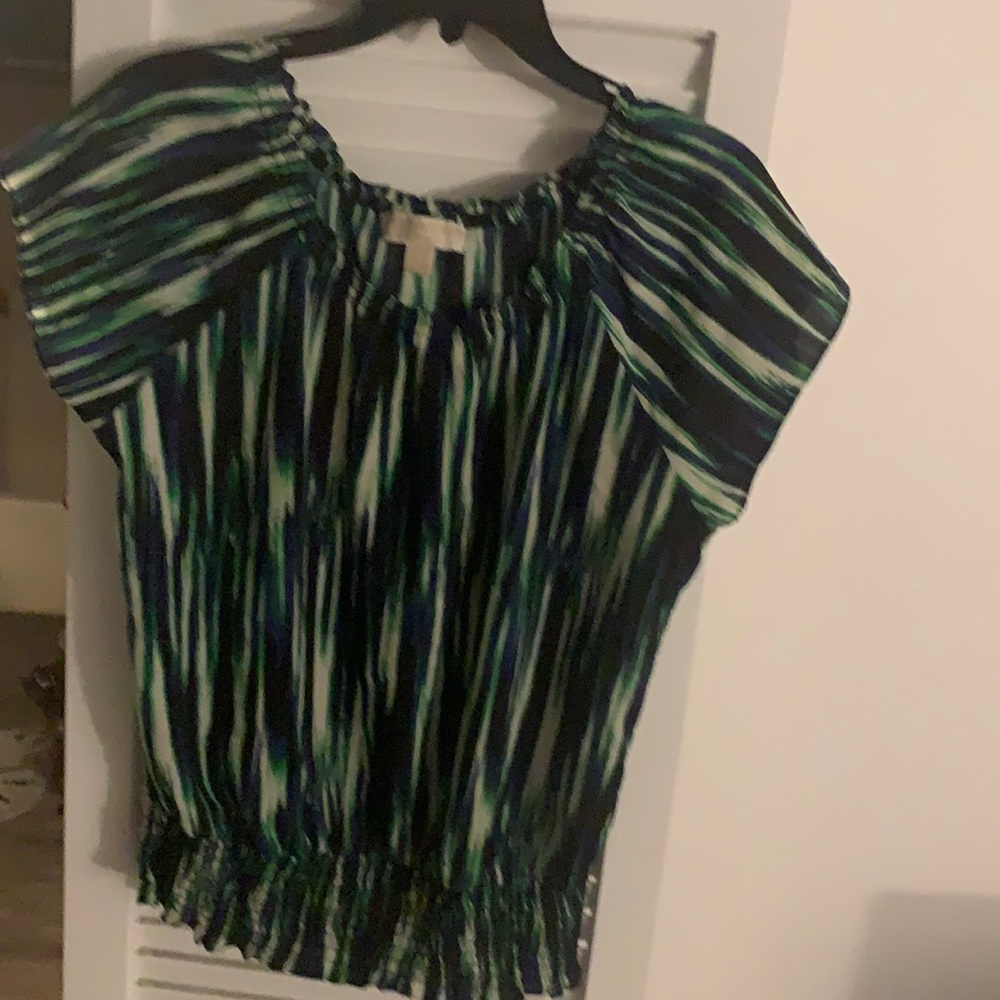 Michael Kors striped blouse